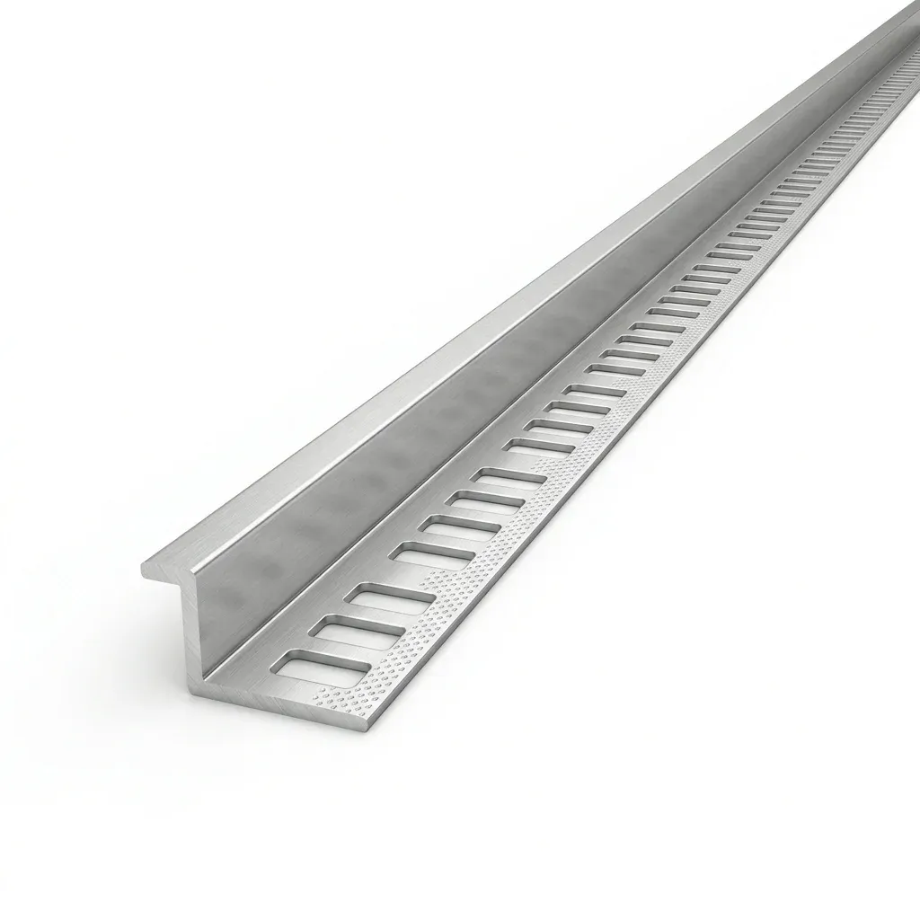 Aluminium Plaster Profile 6mm 2.50m